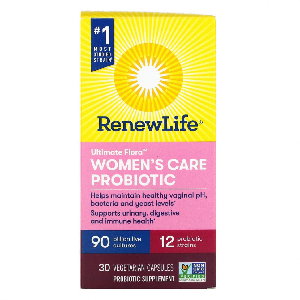   Renew Life, Ultimate Flora,  Women's Care  , 90   , 30      -     -,    