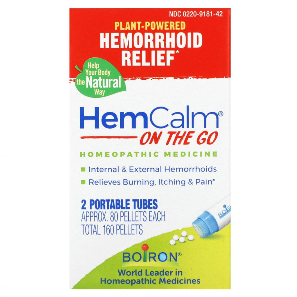   Boiron, HemCalm On The Go,   , 2  , . 80      -     -,    