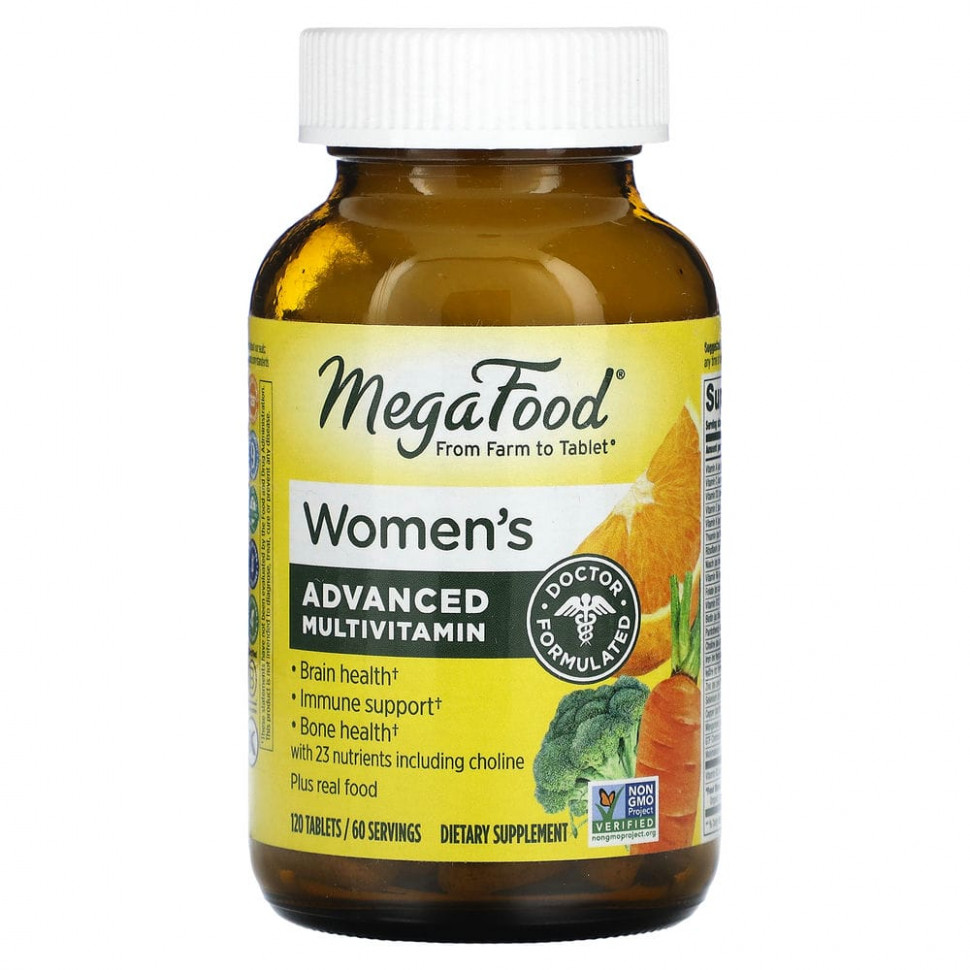   MegaFood, Multi for Women,      , 120     -     -,    