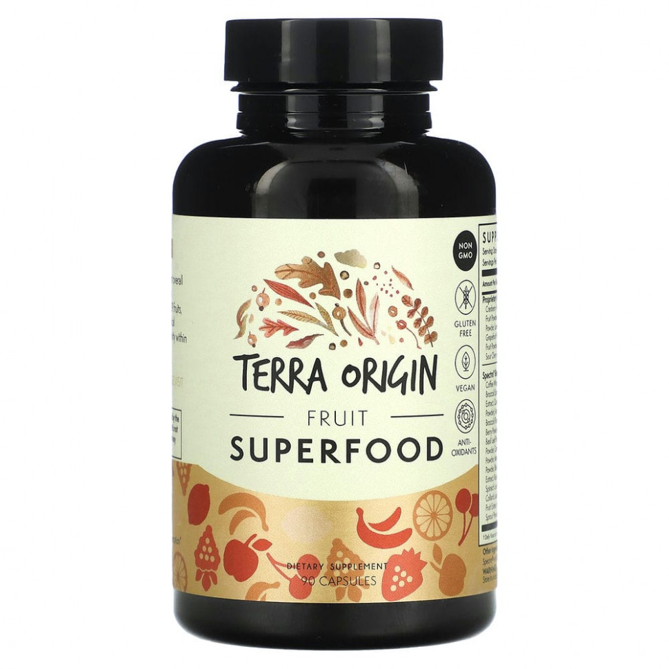   Terra Origin, Fruit Superfood`` 90     -     -,    