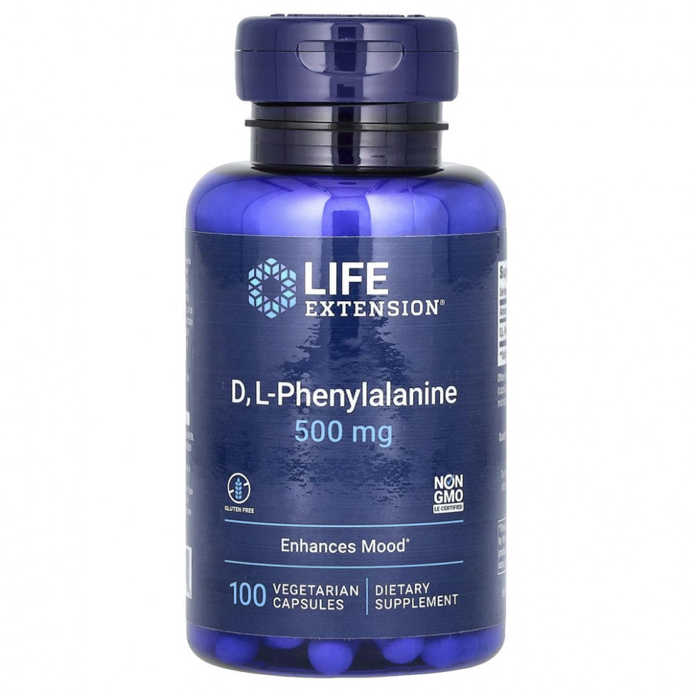   Life Extension, D, L-, 500 , 100      -     -,    