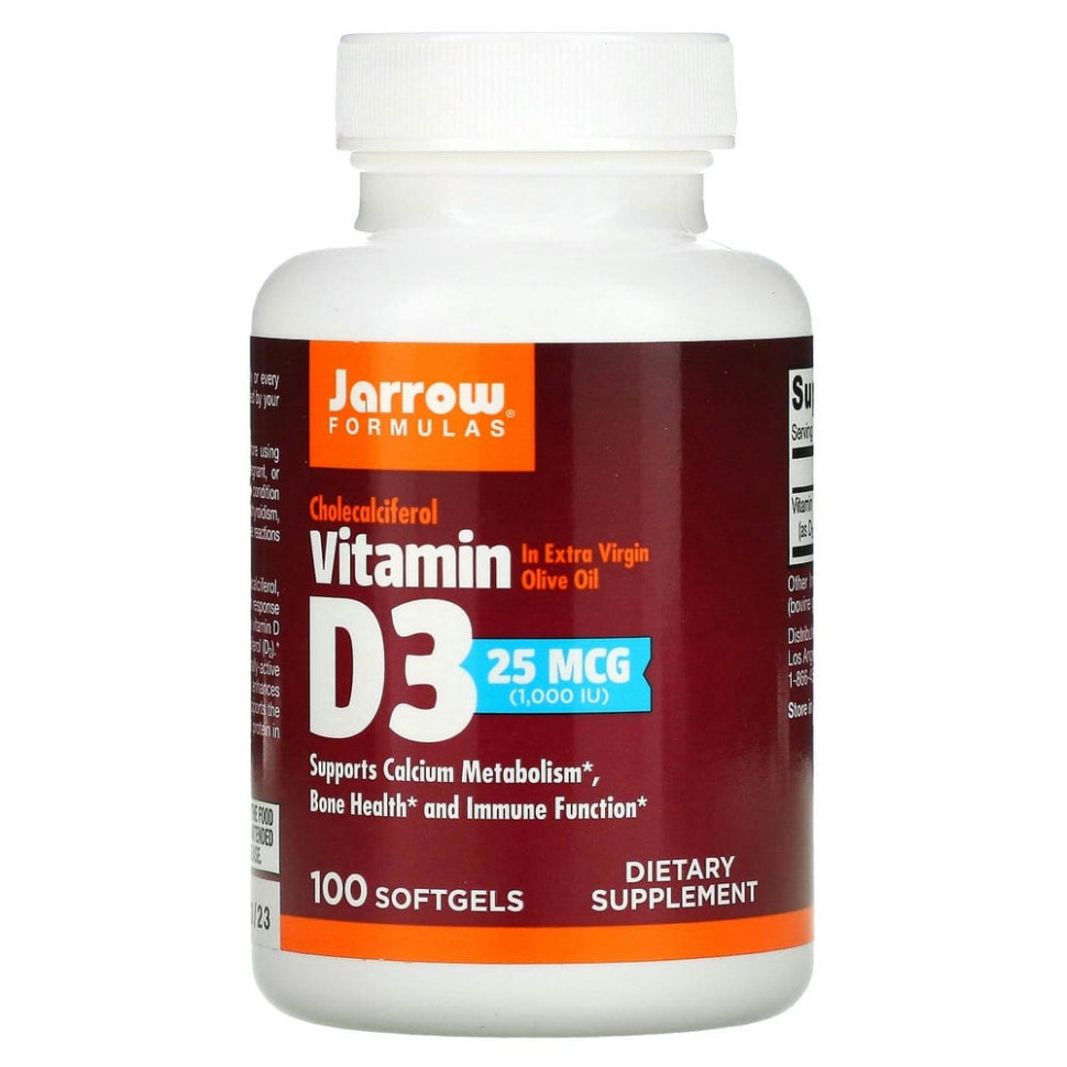   Jarrow Formulas,  D3, , 25  (1000 ), 100     -     -,    