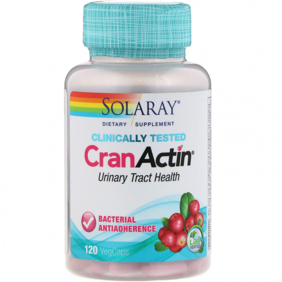   Solaray, CranActin,  , AF, 120      -     -,    