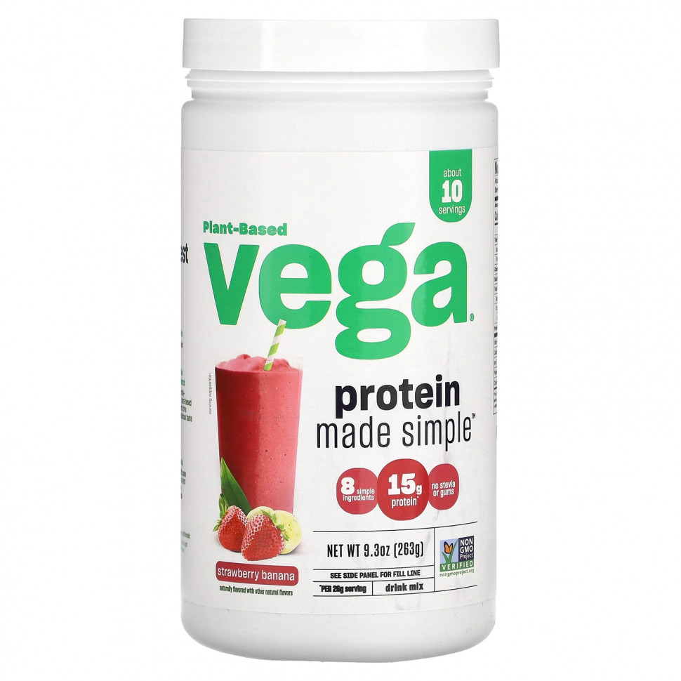   Vega, Plant-Based Protein Made Simple,   , 263  (9,3 )    -     -,    