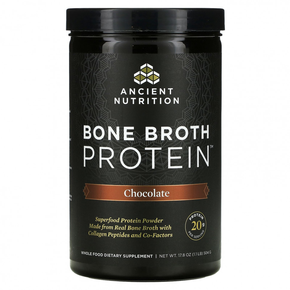   Dr. Axe / Ancient Nutrition, Bone Broth Protein, , 1,1  (17,8 )    -     -,    