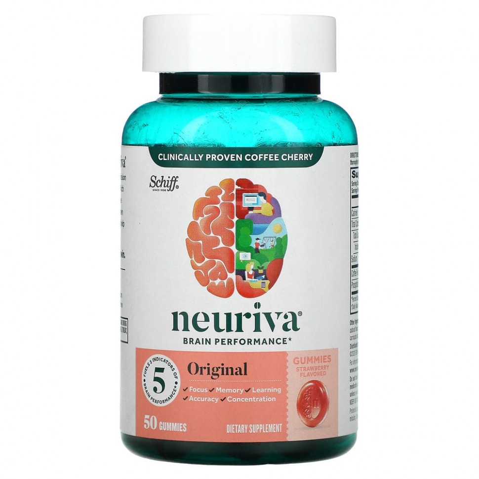   Schiff, Neuriva Brain Performance, ,   , 50      -     -,    