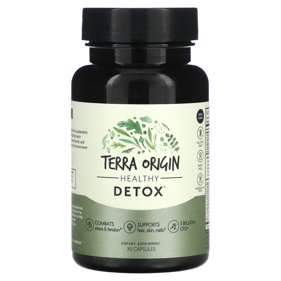   Terra Origin, Healthy Detox, 30     -     -,    