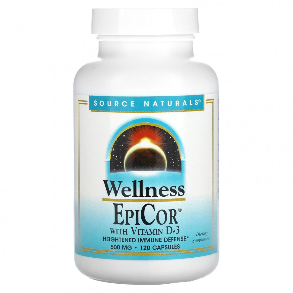   Source Naturals, EpiCor   D-3, 500 , 120     -     -,    