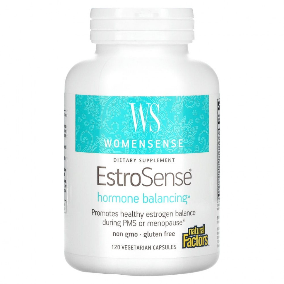   Natural Factors, WomenSense, EstroSense,  , 120      -     -,    