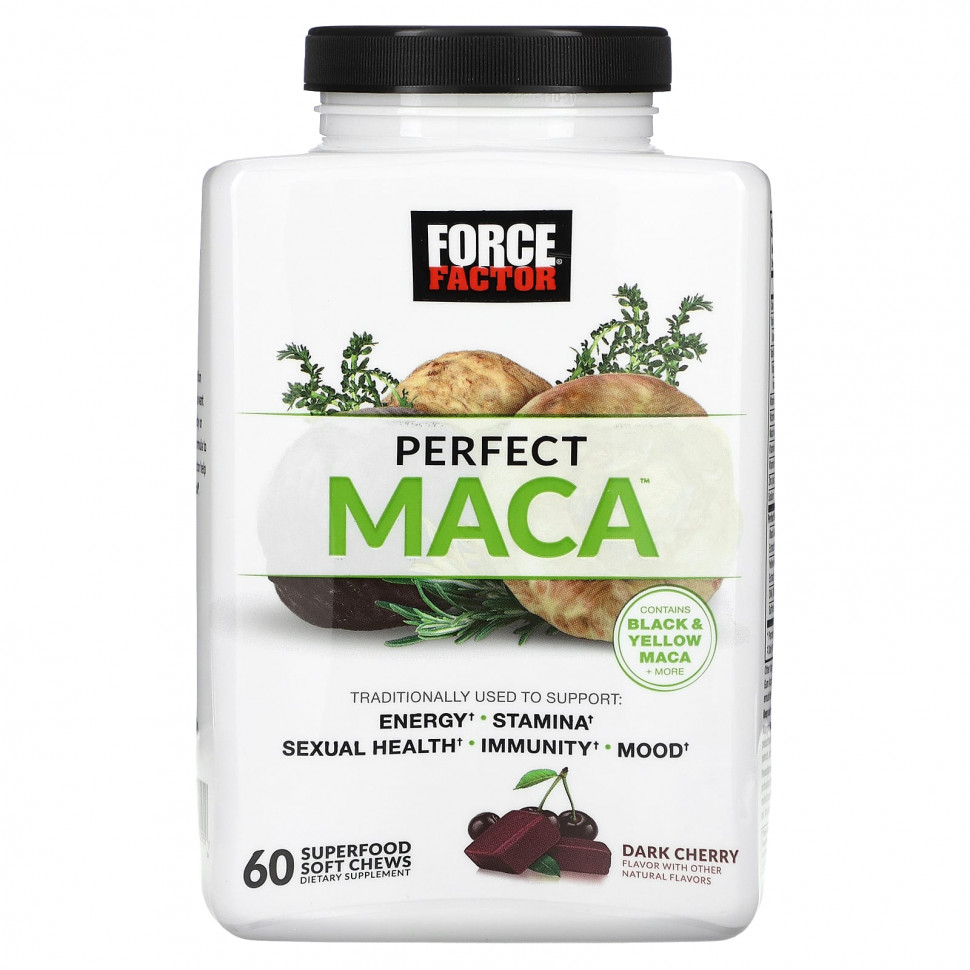   Force Factor, Perfect Maca,  , 60   Superfood    -     -,    