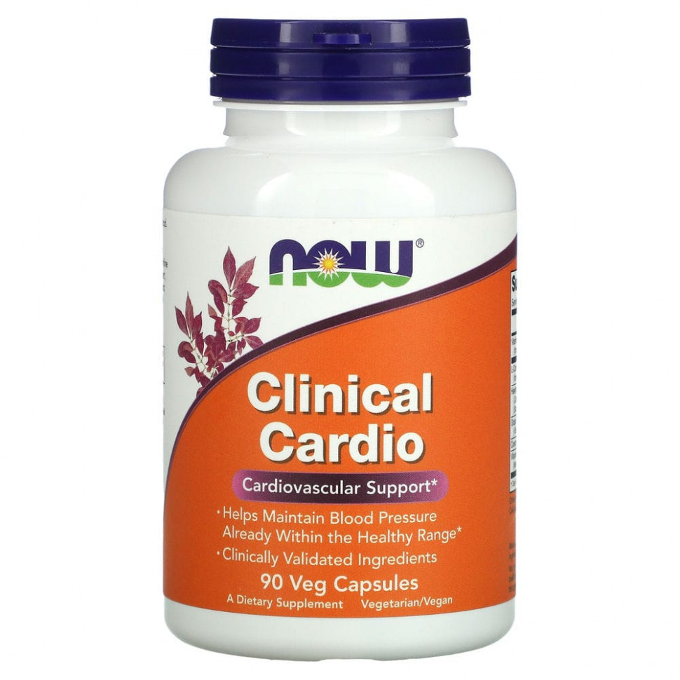   NOW Foods, Clinical Cardio,  - , 90      -     -,    