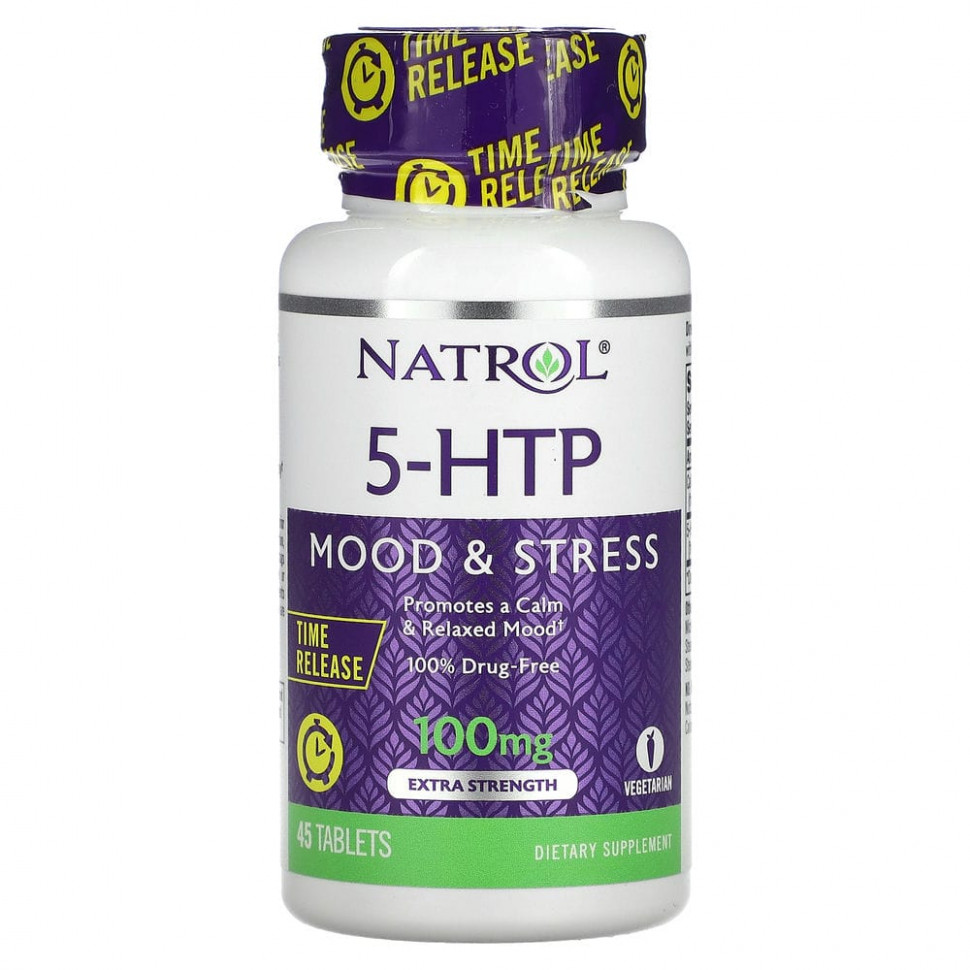   Natrol, 5-,  ,    , 100 , 45     -     -,    