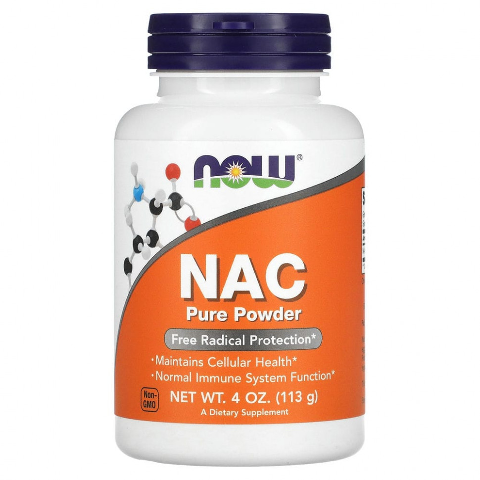   NOW Foods, NAC Pure Powder, 4 oz (113 g)    -     -,    