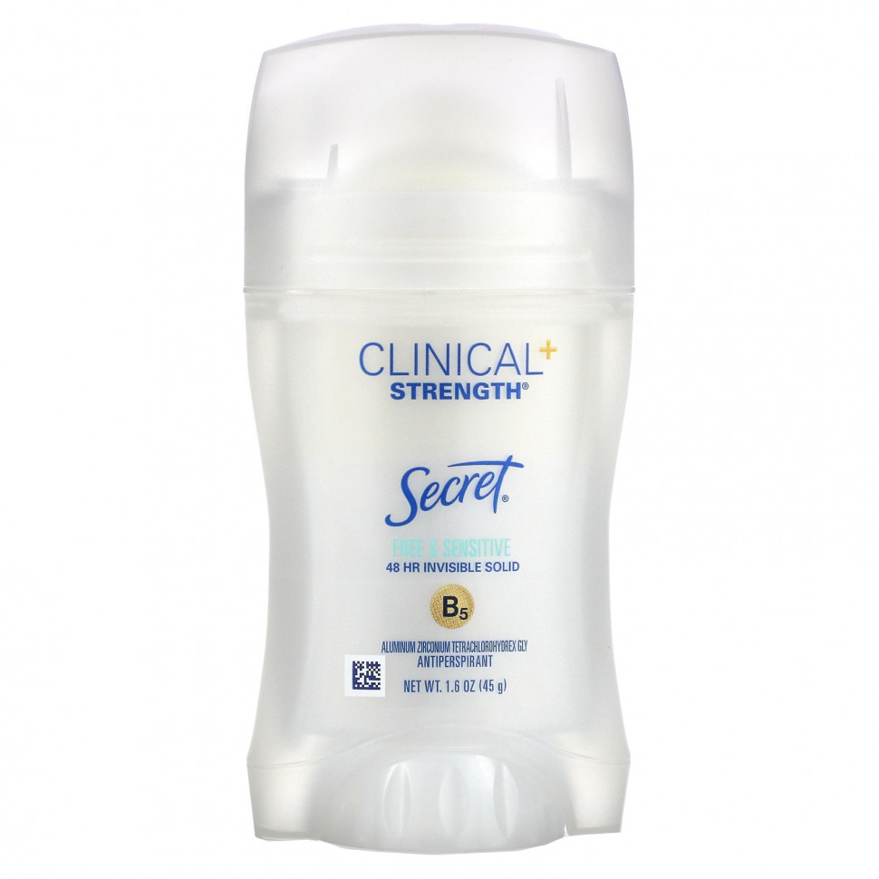   Secret, Clinical + Strength, ,   , 45  (1,6 )    -     -,    