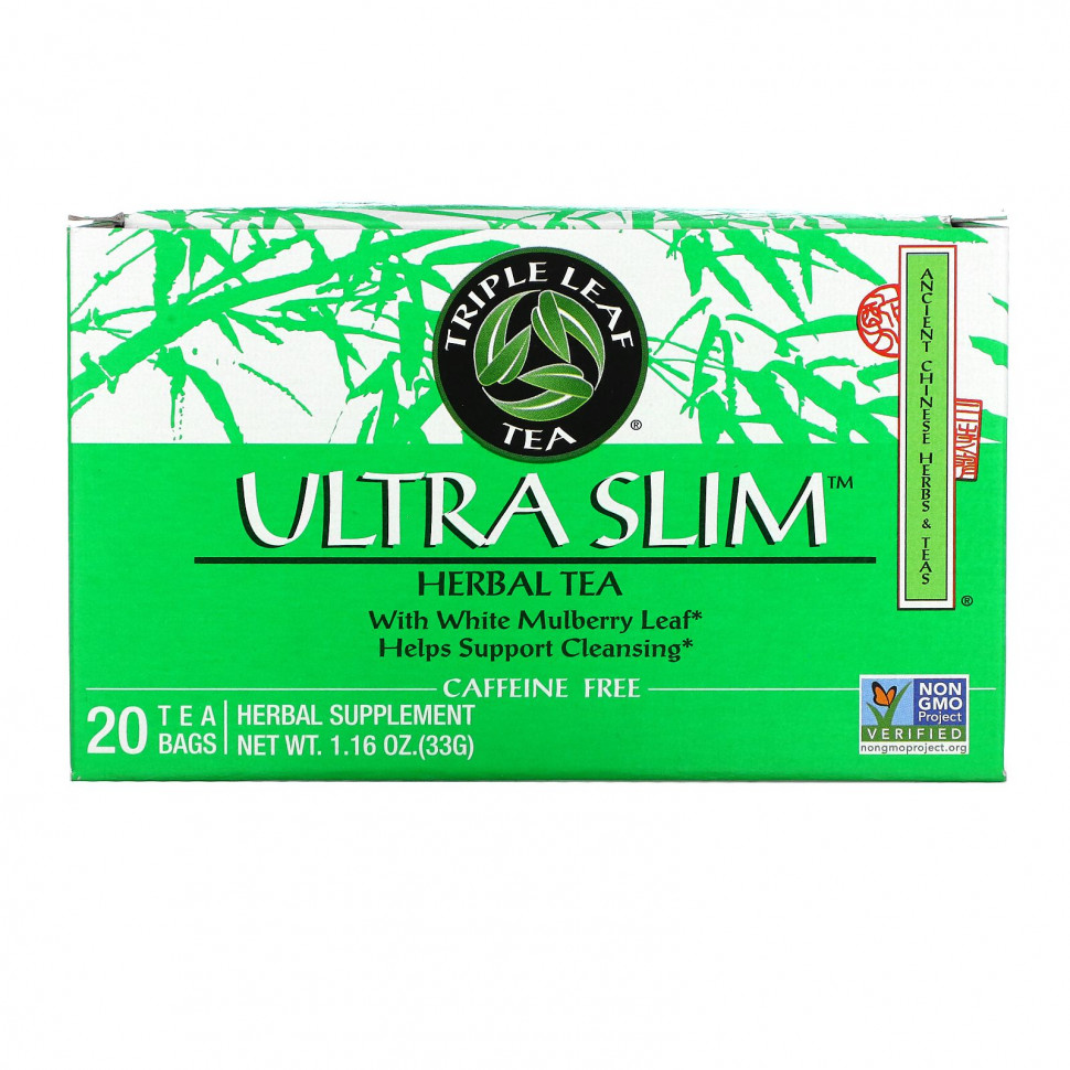   Triple Leaf Tea, Ultra Slim,      ,  , 20    33  (1,16 )    -     -,    