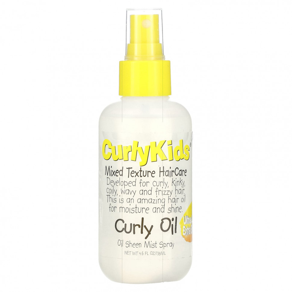   CurlyKids, Curly Oil Sheen Mist, , 138  (4,6 . )    -     -,    