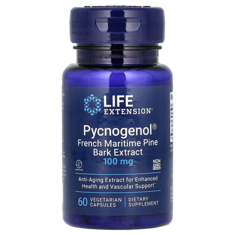   Life Extension, Pycnogenol,     , 100 , 60      -     -,    