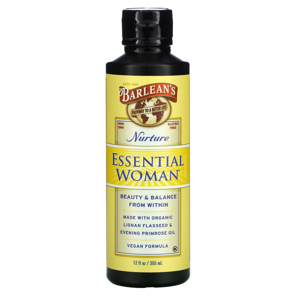   Barlean's, Essential Woman, Nurture, 355  (12 . )    -     -,    