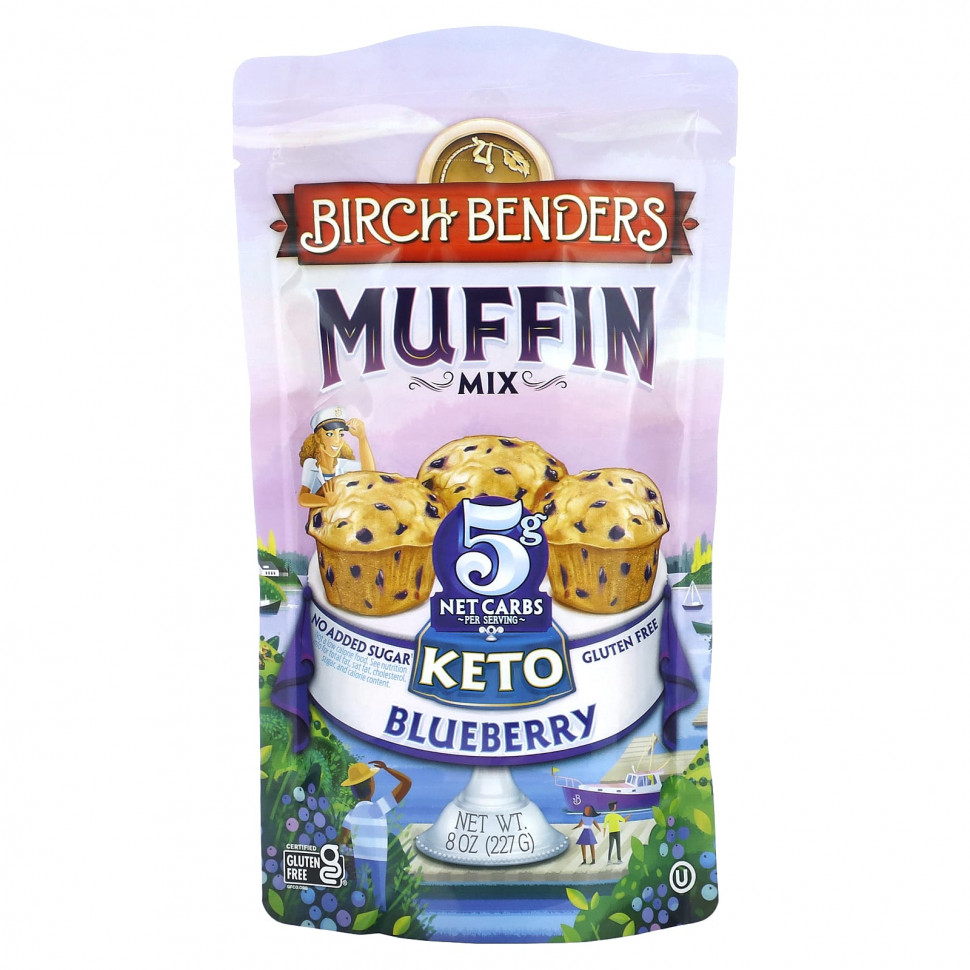   Birch Benders, Muffin Mix, , , 227  (8 )    -     -,    