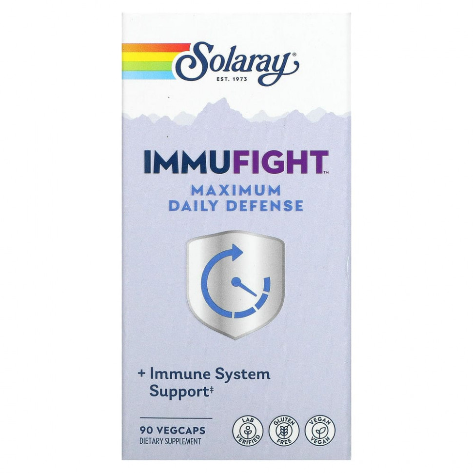   Solaray, ImmuFight,   , 90 VegCaps    -     -,    