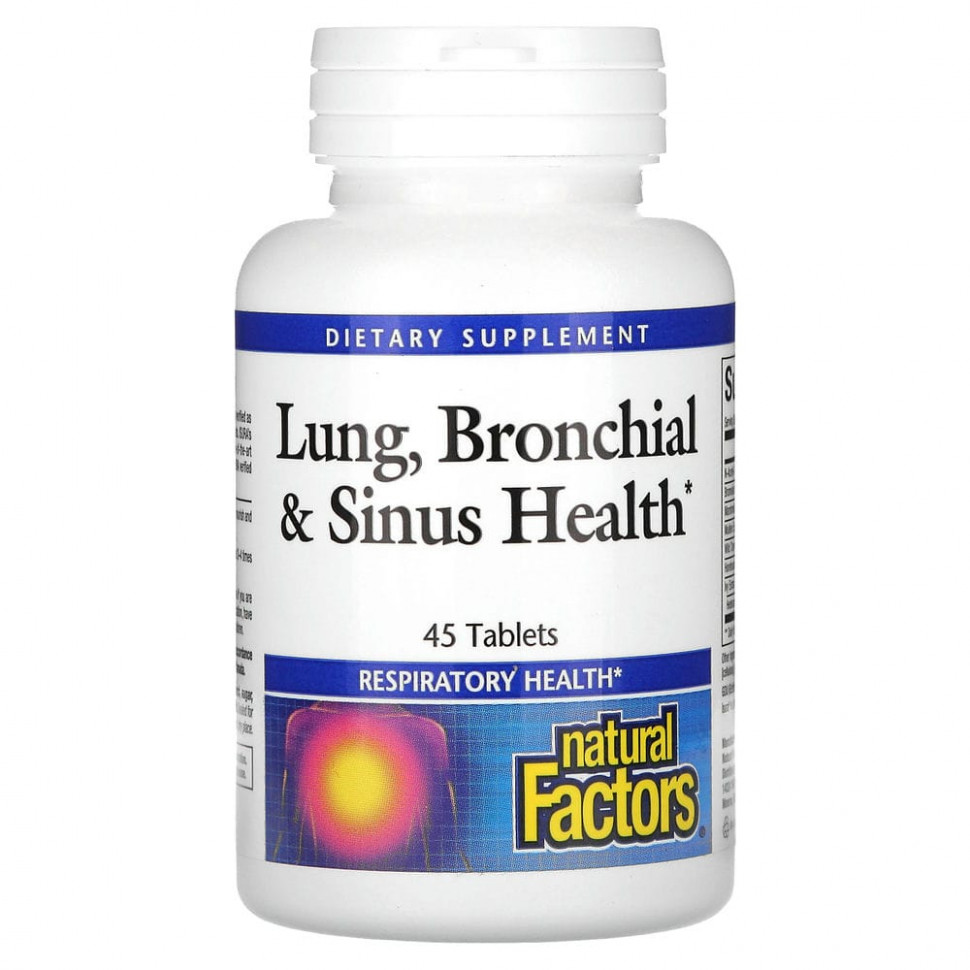   Natural Factors,    (Lung, Bronchial Sinus Health), 45     -     -,    