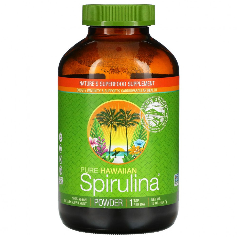   Nutrex Hawaii, Pure Hawaiian Spirulina, , 454  (16 )    -     -,    