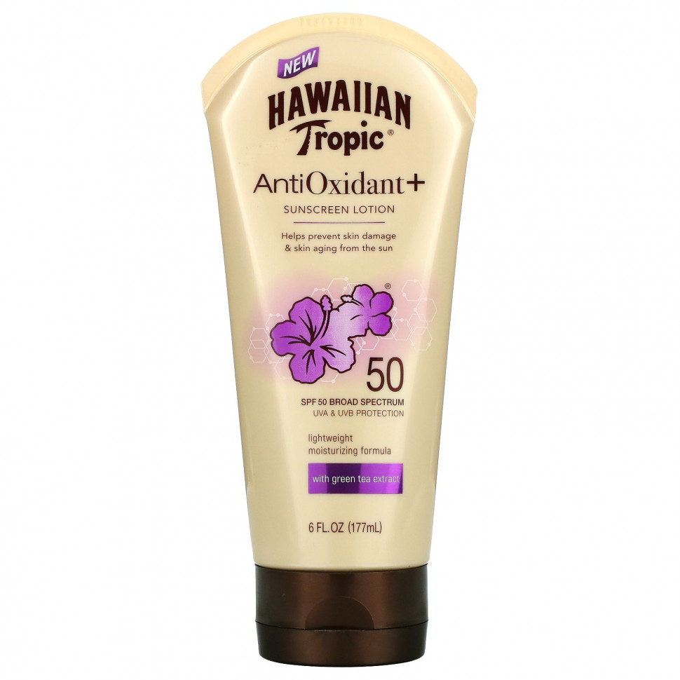   Hawaiian Tropic,  +  , SPF 50, 6   (177 )    -     -,    