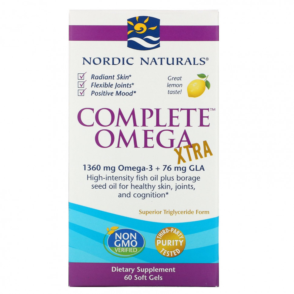   Nordic Naturals, Complete Omega Xtra   , 680 , 60       -     -,    