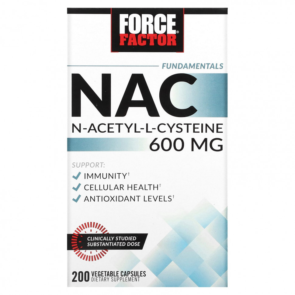   Force Factor, Fundamentals, NAC, N--L , 600 , 200      -     -,    