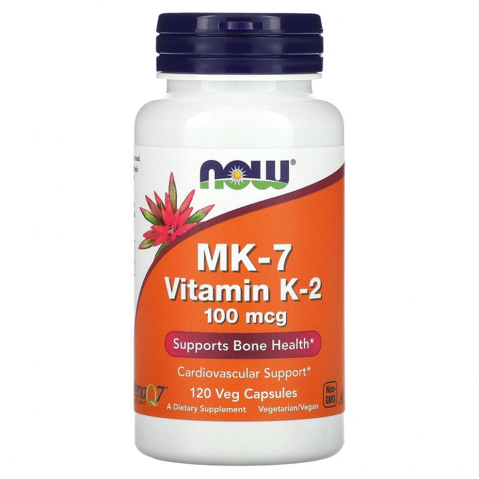   NOW Foods, MK-7,  K2, 100 , 120      -     -,    