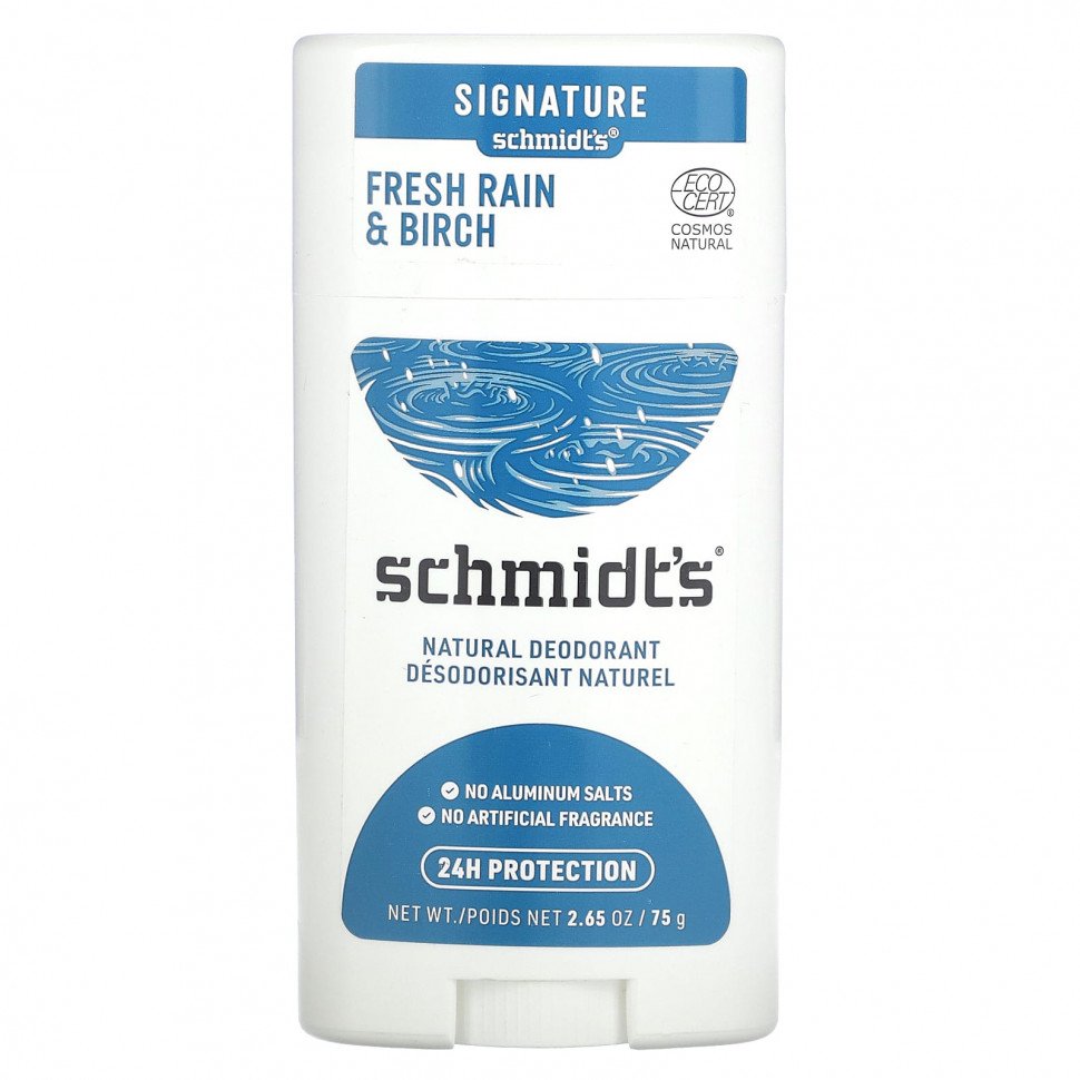   Schmidt's,  , Fresh Rain & Birch, 75  (2,65 )    -     -,    