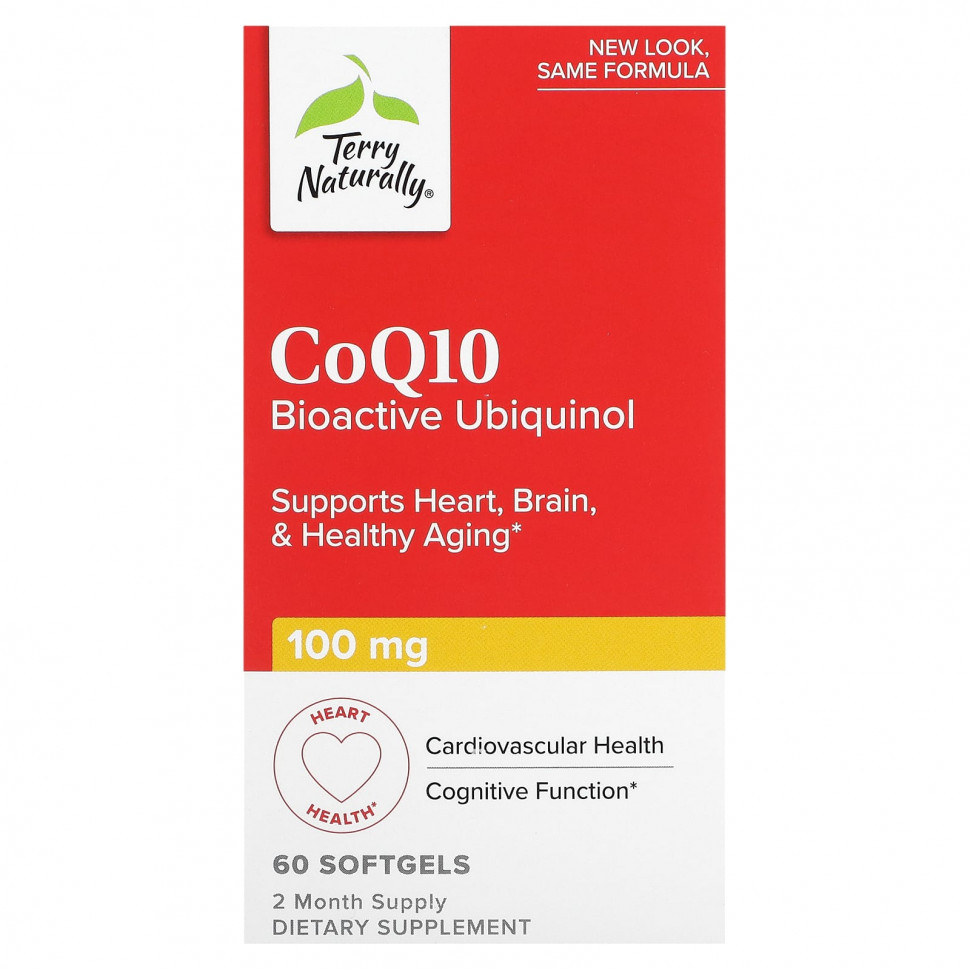   Terry Naturally, CoQ10,  , 100 , 60      -     -,    