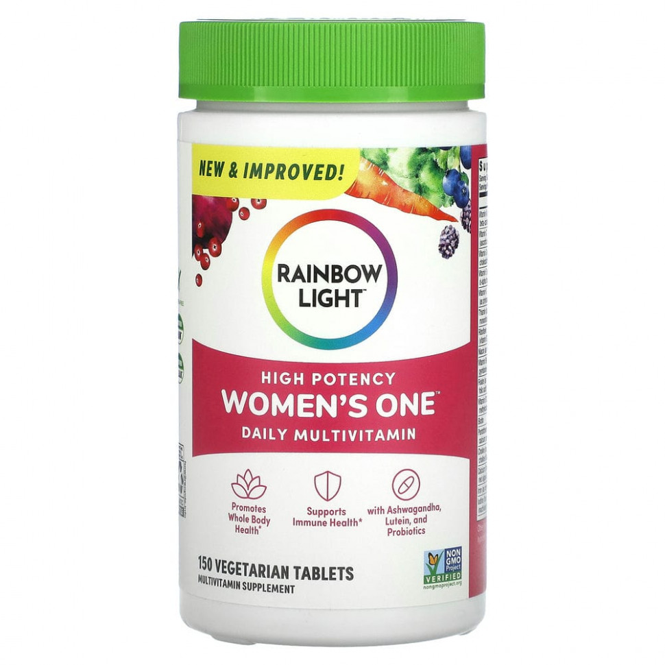   Rainbow Light, Women's One Daily,   , 150     -     -,    