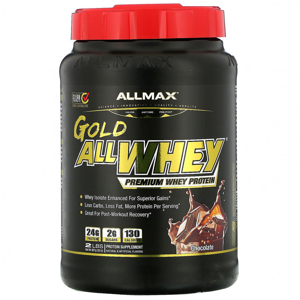   ALLMAX Nutrition, AllWhey Gold, 100 %   +    -,   , 907  (2 )    -     -,    