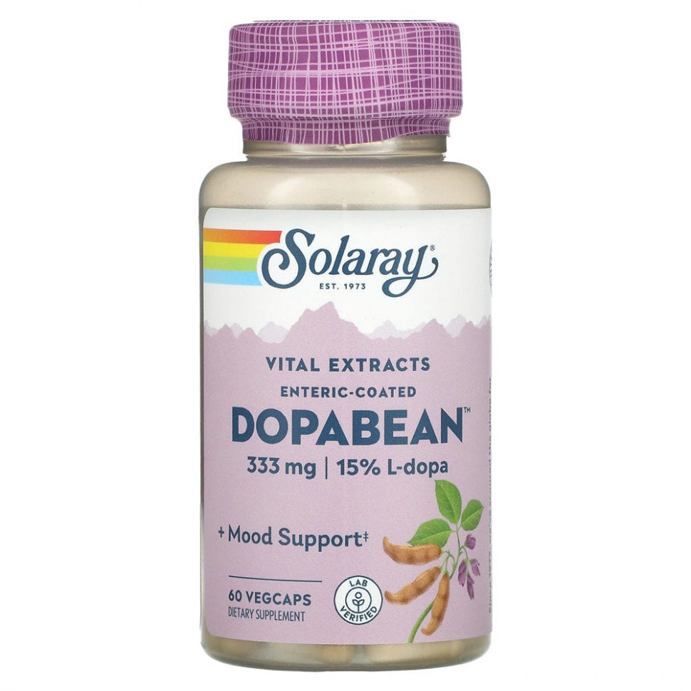   Solaray, DopaBean,  , 60      -     -,    