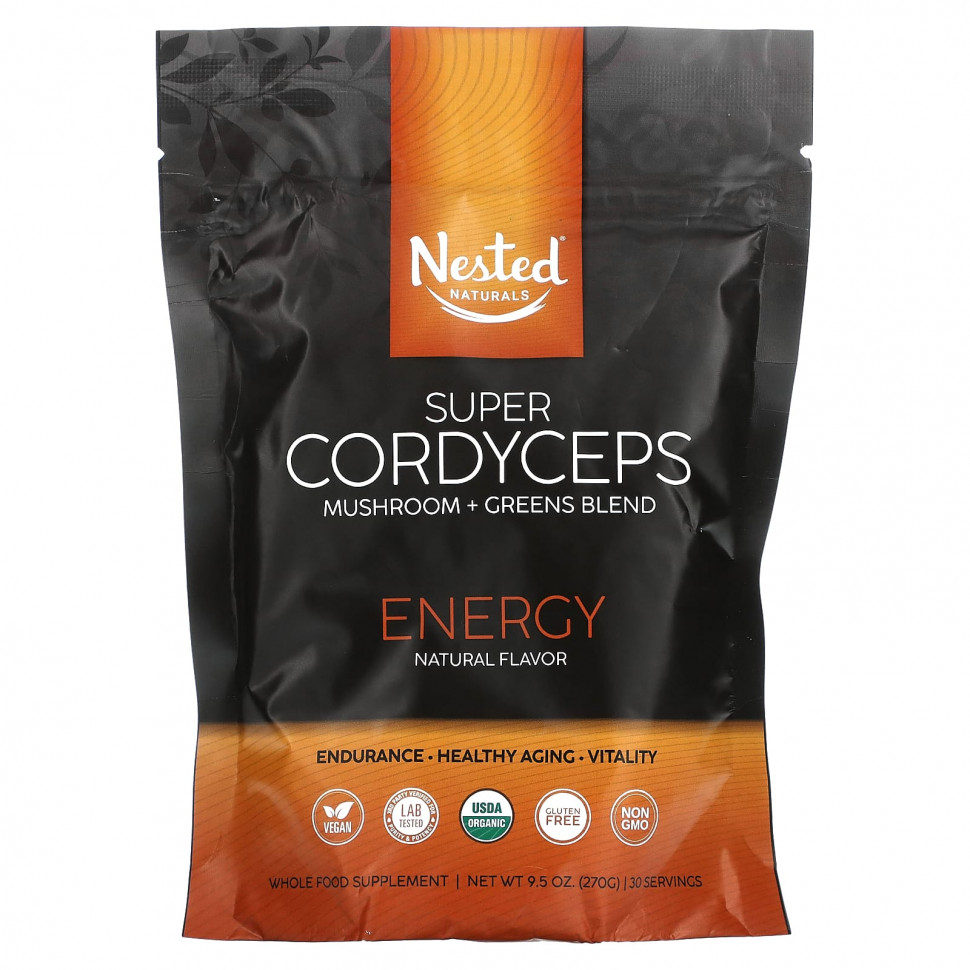   Nested Naturals, Super Cordyceps,    , , 270  (9,5 )    -     -,    