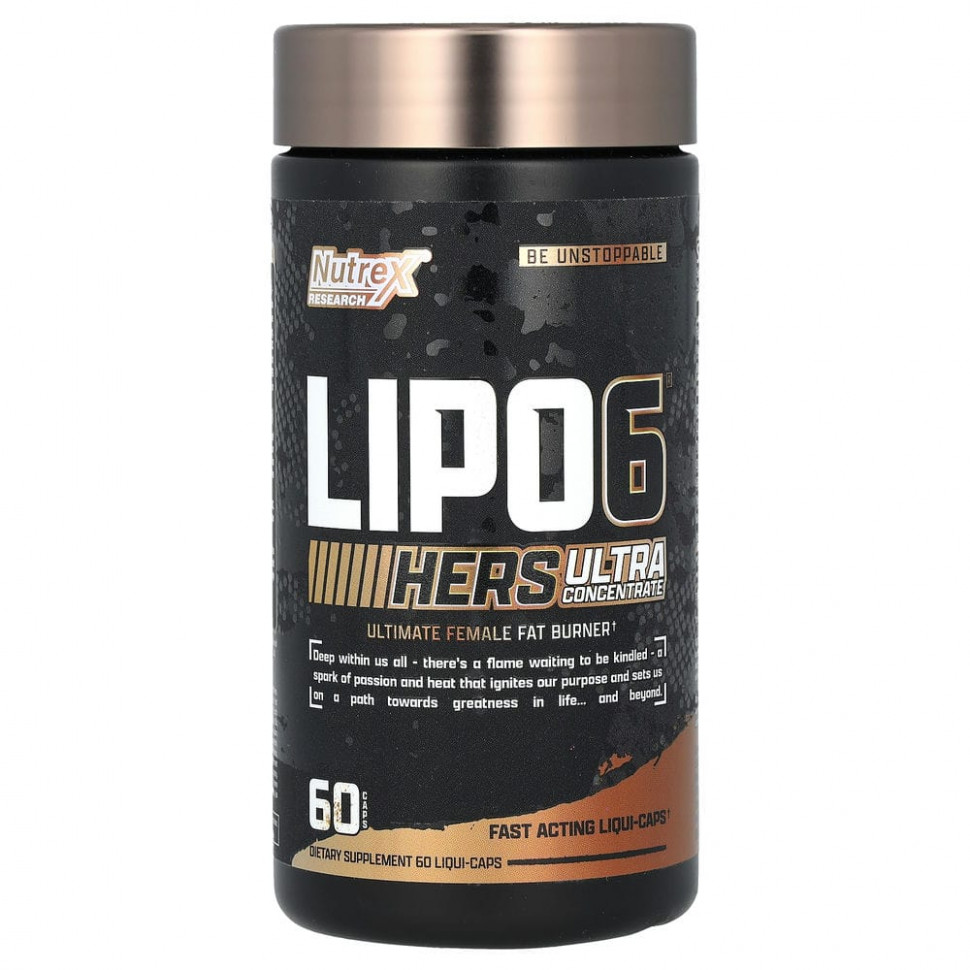   Nutrex Research, LIPO-6 Black  , , 60      -     -,    