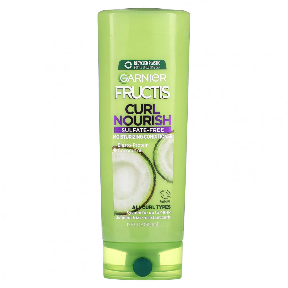   Garnier, Fructis, Curl Nourish,      , 354  (12 . )    -     -,    