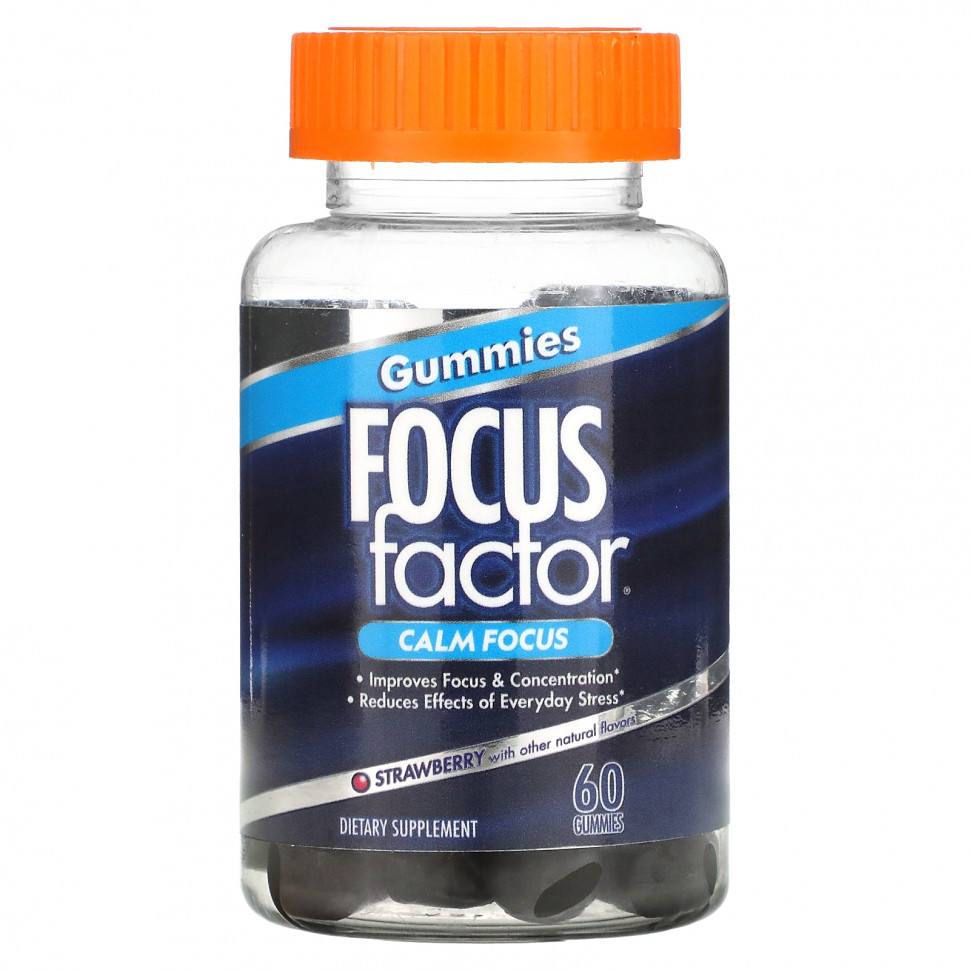   Focus Factor, Calm Focus, , 60      -     -,    