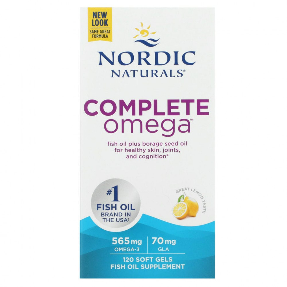   Nordic Naturals, Complete Omega,   , 282,5 , 120     -     -,    