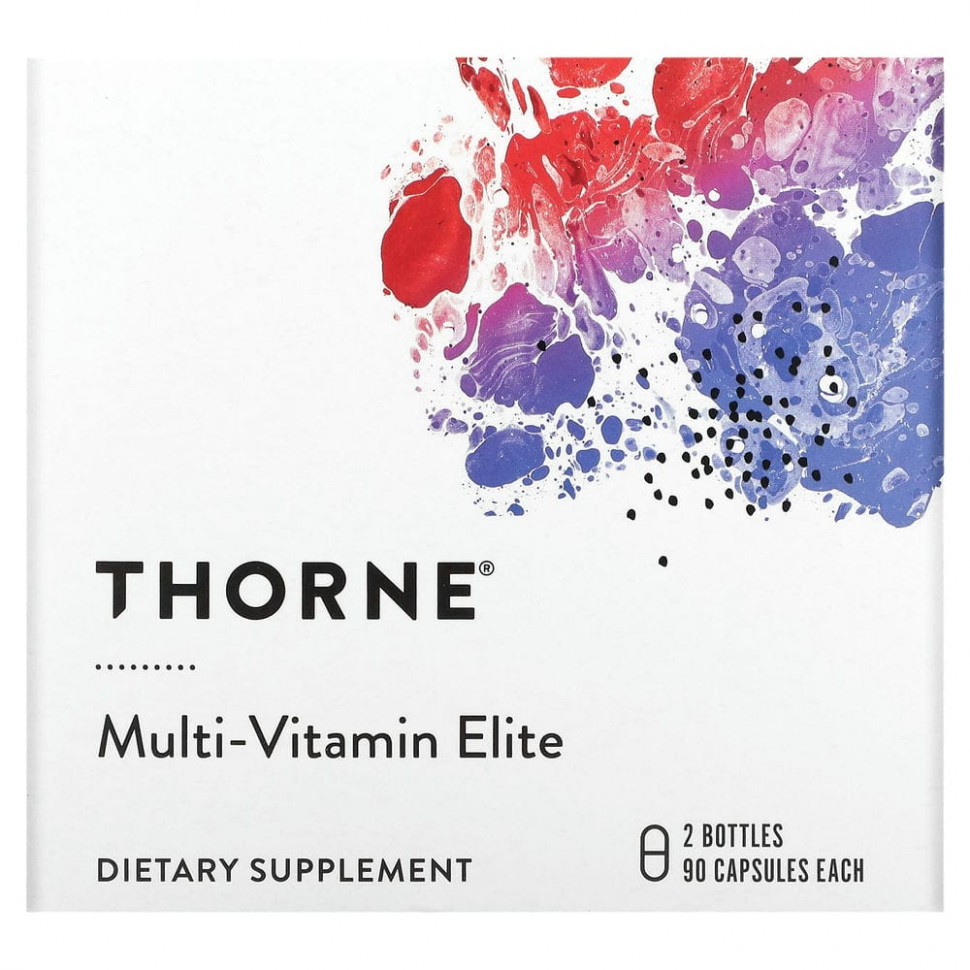   Thorne Research, Multi-Vitamin Elite,      , 2 ,  90     -     -,    