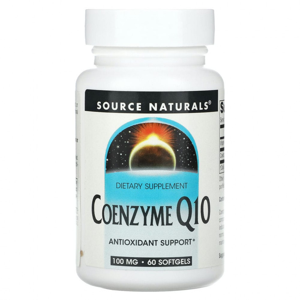   Source Naturals,  Q10, 100 , 60      -     -,    