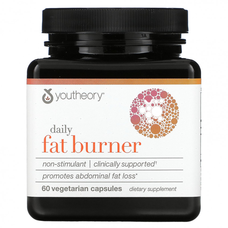   Youtheory, Daily Fat Burner, 60      -     -,    