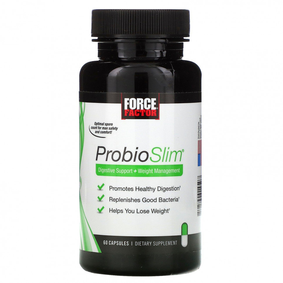   Force Factor, ProbioSlim,       , 60     -     -,    