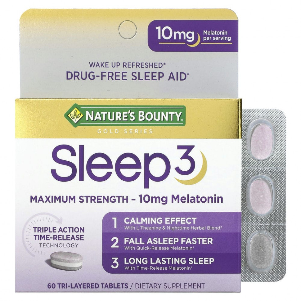   Nature's Bounty, Sleep 3,      ,   , 60      -     -,    