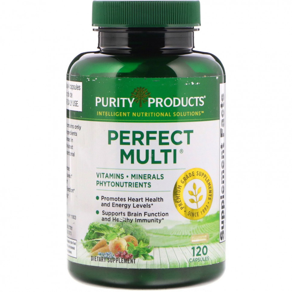   Purity Products,  Perfect Multi, 120     -     -,    