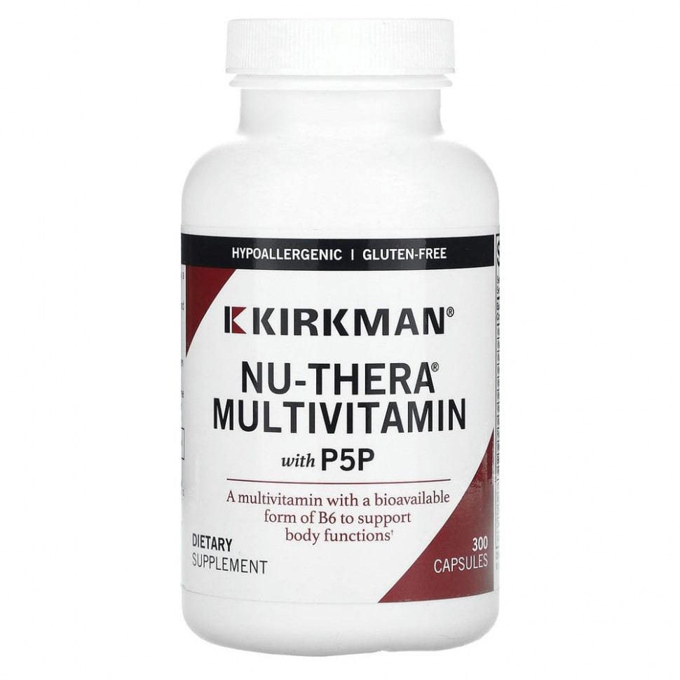   Kirkman Labs, Nu-Thera  P5P, 300     -     -,    