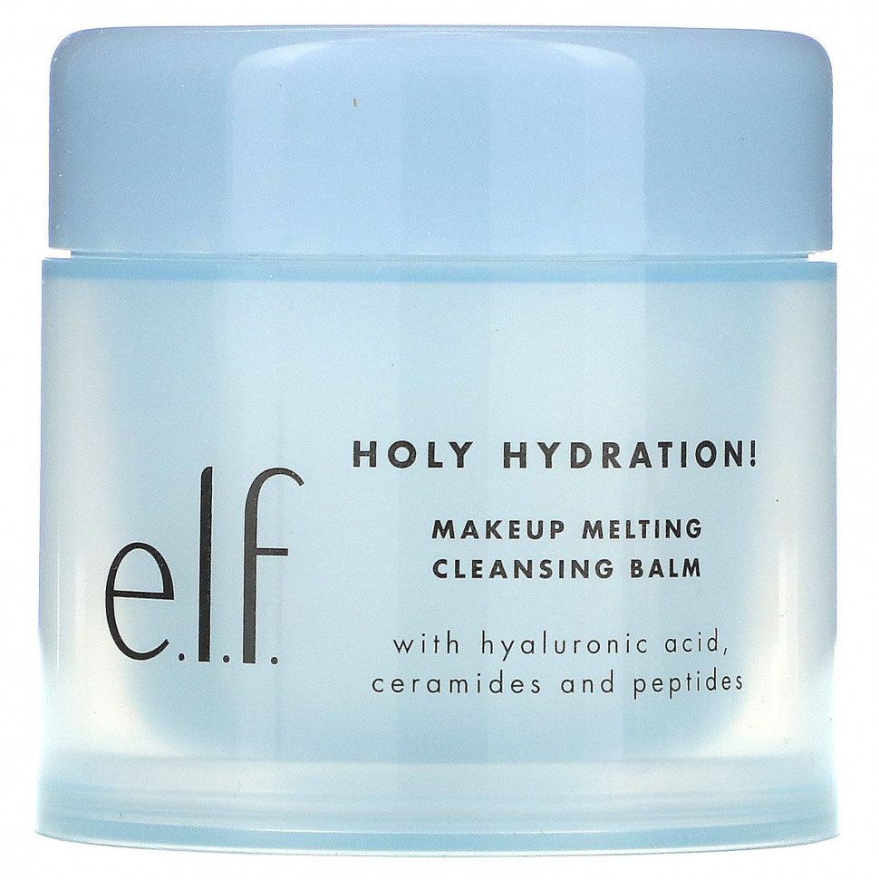   E.L.F., Holy Hydration, Makeup Melting Cleansing Balm, 2 oz (56.5 g)    -     -,    