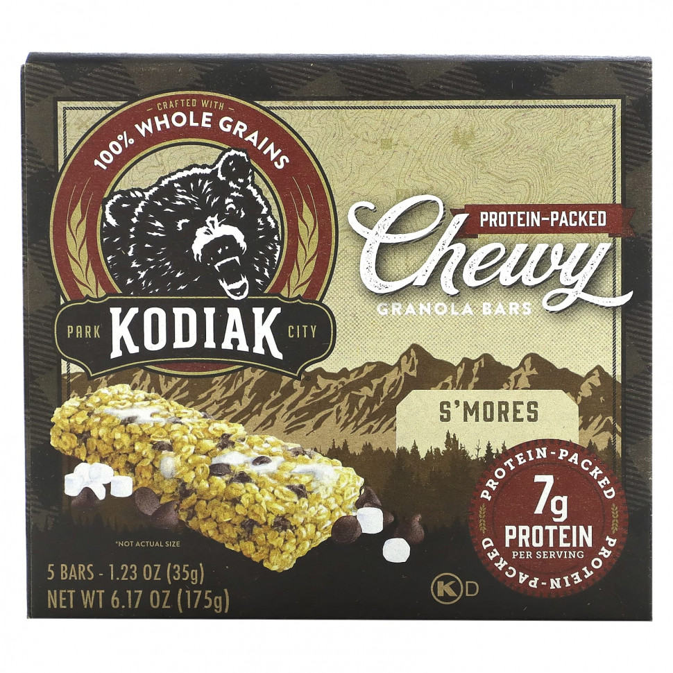   Kodiak Cakes,    , S'mores, 5 , 35  (1,23 )     -     -,    