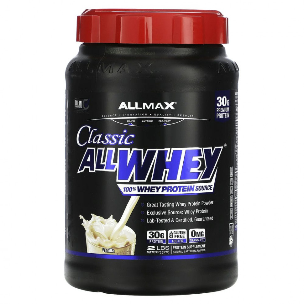   ALLMAX Nutrition, AllWhey Classic, 100%  ,  , 2  (907 )    -     -,    